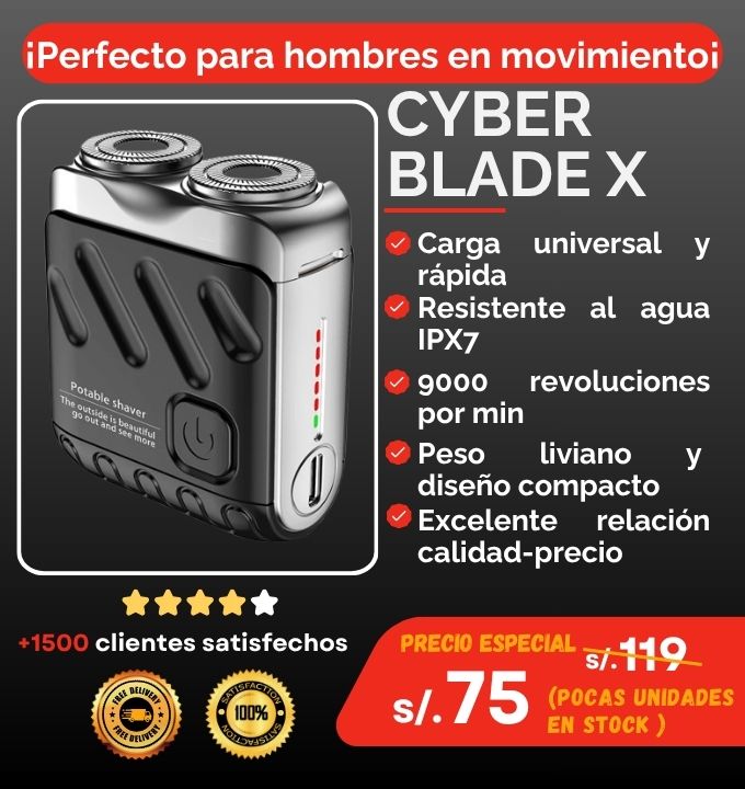 MINI AFEITADOR DE LUJO